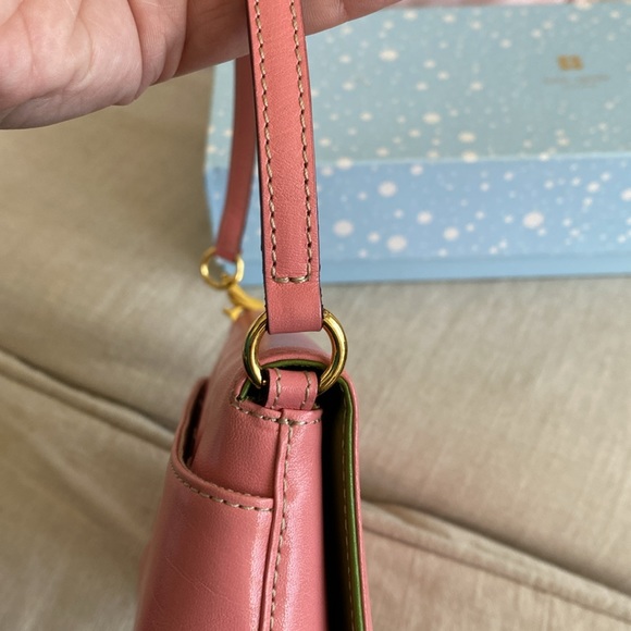 Kate Spade Susanna with Adjustable Straps Katy Bag Pink and Green - Picture 6 of 14